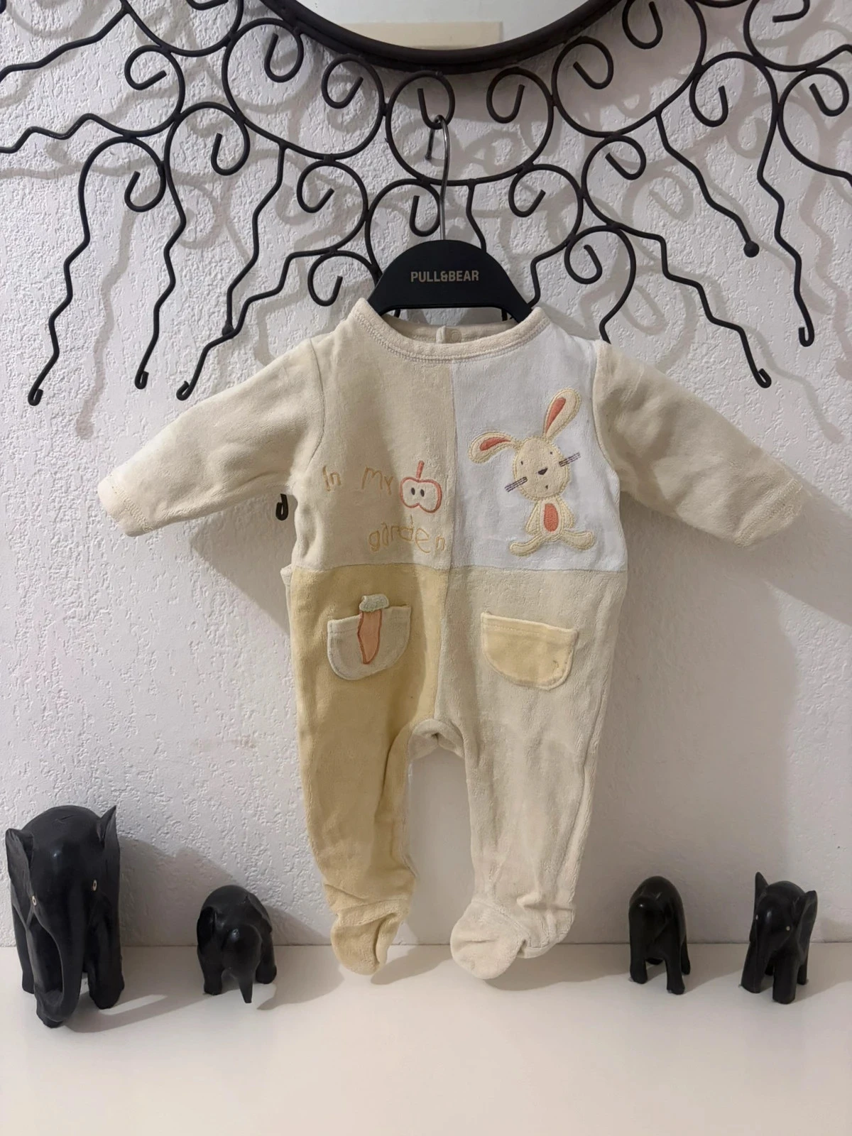 🔵 Set van 3 fluwelen en zachte katoenen pyjama's voor pasgeborenen tot 3 maanden – photo 10
